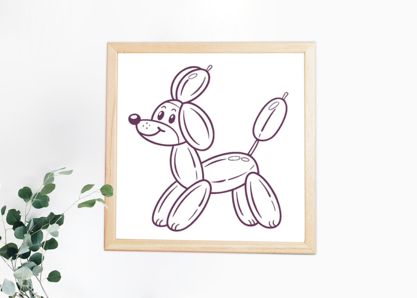 Chien Ballon | Style Kawaii Anniversaire