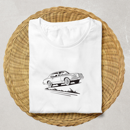T-shirt original avec Oldsmobile Cutlass style vintage.