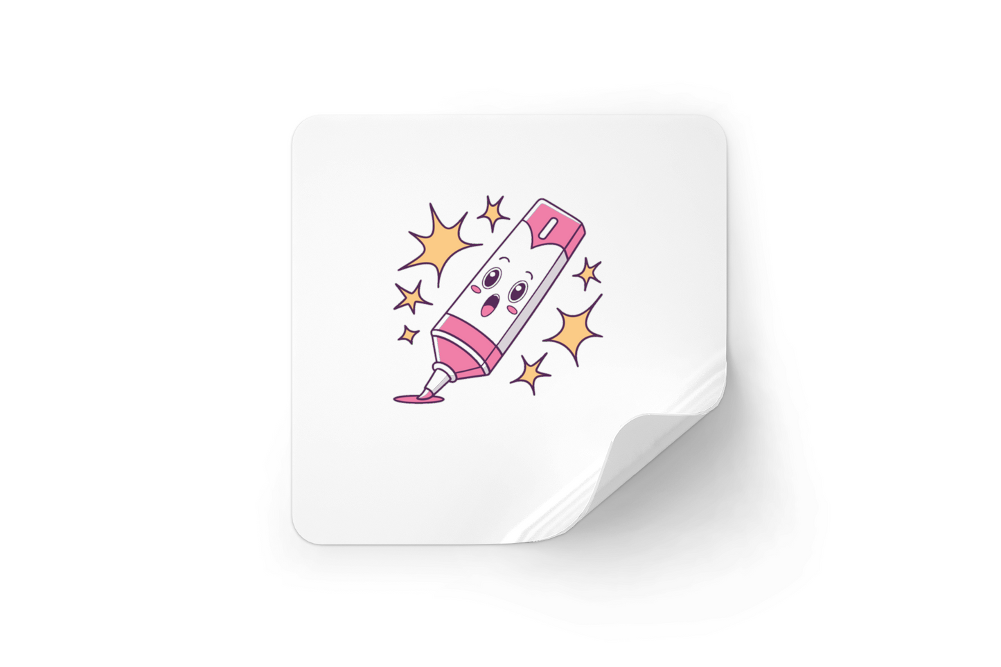 Sticker décoratif au motif amusant numérique idéal pour personnaliser vos affaires