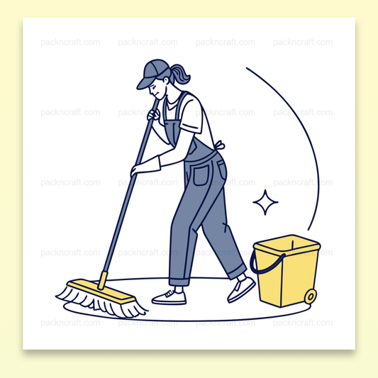 Illustration de nettoyeuse en pleine action, parfaite pour papeterie, Design de nettoyeuse imprimé sur mug, ajout de propreté à votre tasse, Affiche de nettoyeuse pour cadre mural, inspirant l'hygiène quotidienne, Motif de nettoyeuse sur t-shirt, style moderne et efficace, Sticker illustrant une nettoyeuse, idéal pour personnaliser vos surfaces